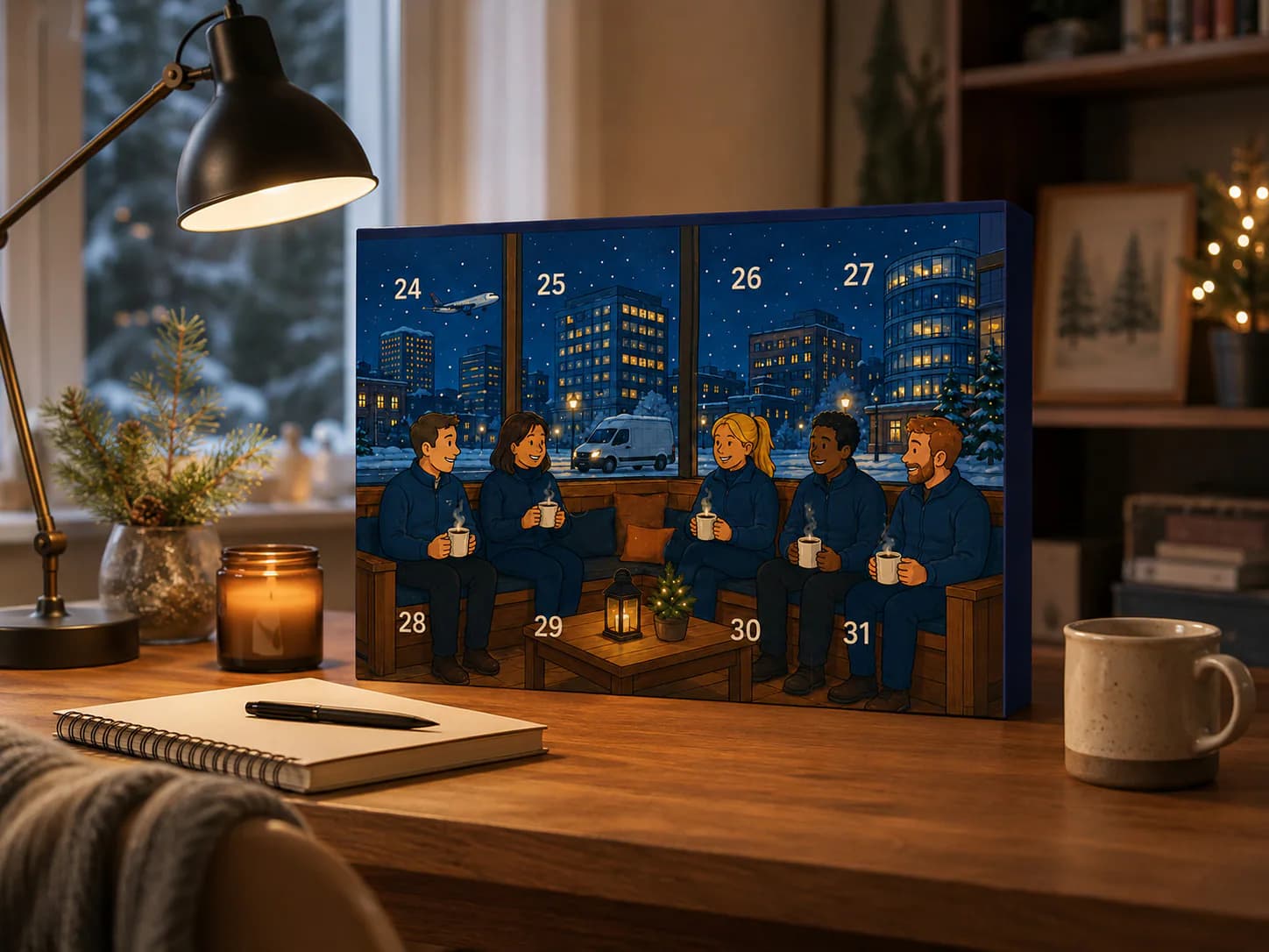 Producten en inhoud voor een adventskalender Producten en inhoud voor een adventskalender
