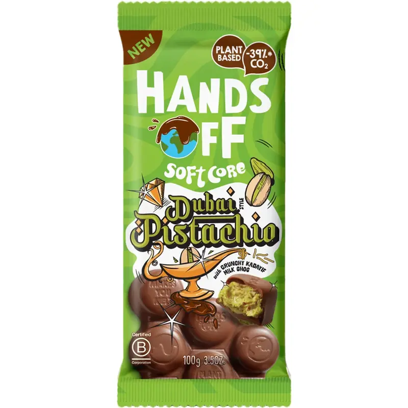 Chocoladereep Dubai Pistachio (100 gr)