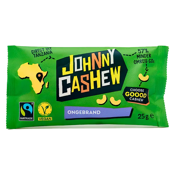 Johnny Cashew Ongebrand (25g)