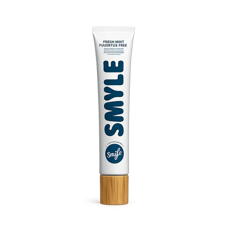 Smyle Aluminum Toothpaste Tube Non Fluoride
