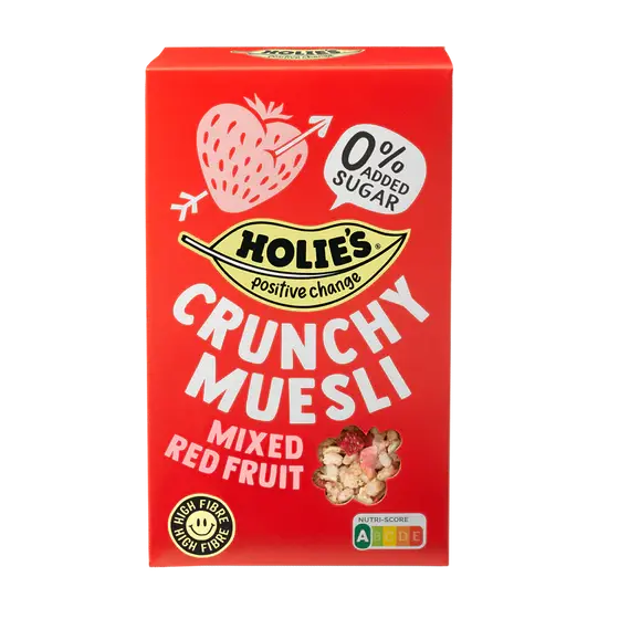 Holie's Crunchy Muesli Red Fruit (400 gr)