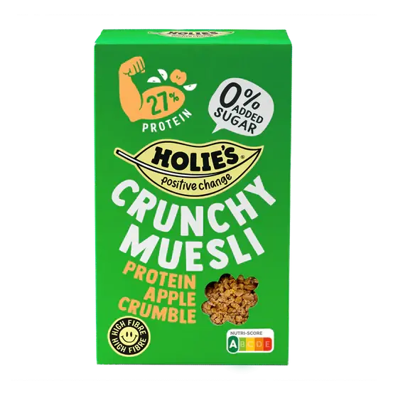 Holie's Crunchy Muesli Protein Apple Crumble (400 gr)