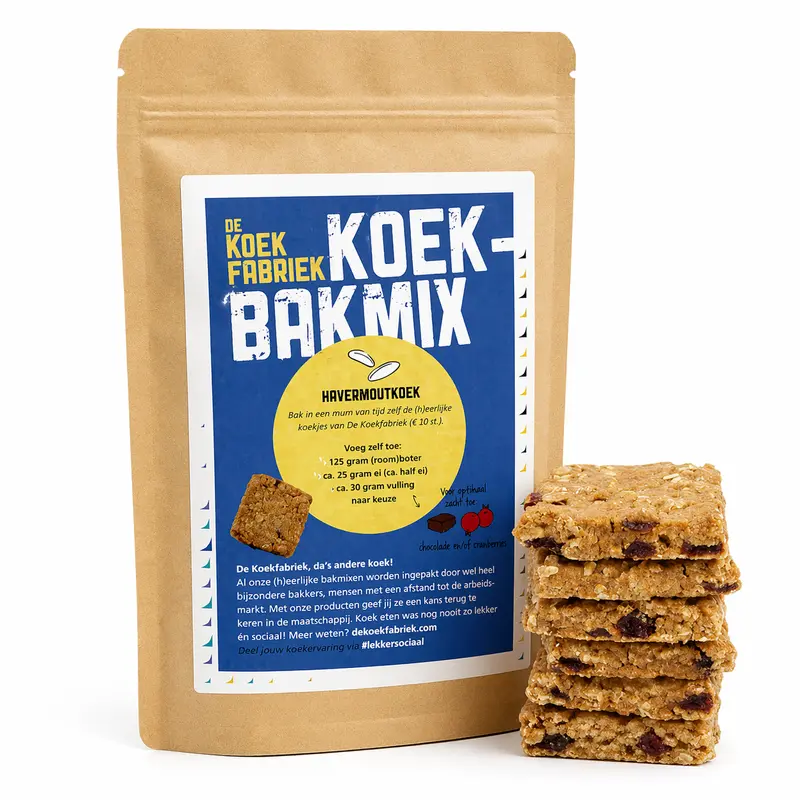 Bakmix Koekjes Havermout (270 gr)