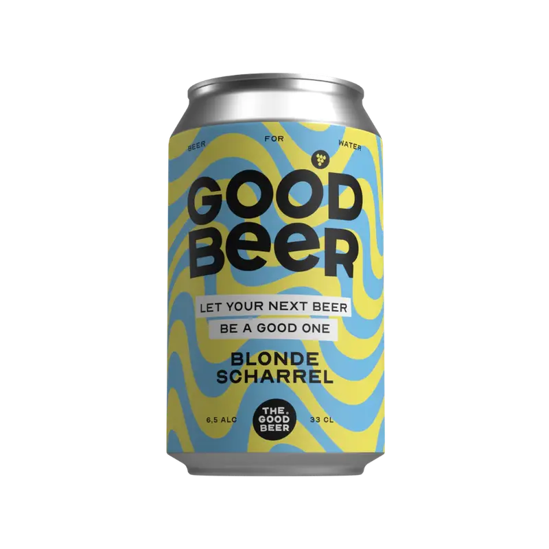The Good Beer Blonde Scharrel Blik (330 ml)