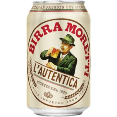 Birra Moretti Blik (33 cl)