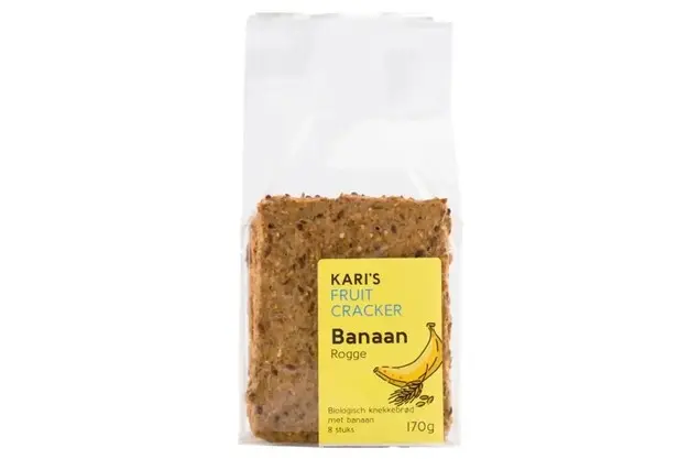 Kari's Fruitcracker Banaan (200 gr)