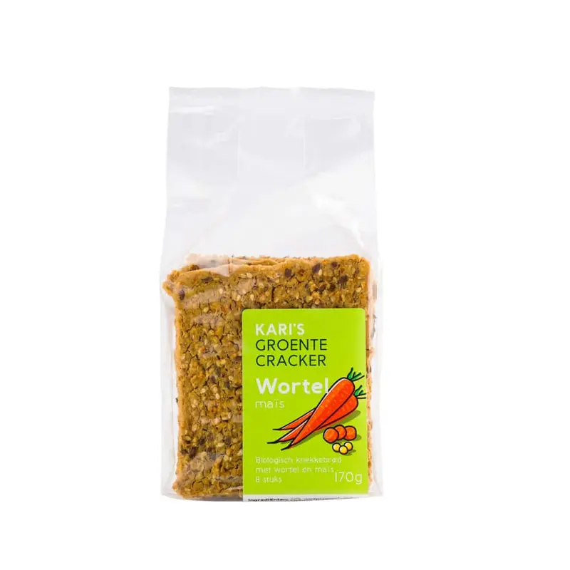 Kari's Groentecracker Wortel (200 gr)