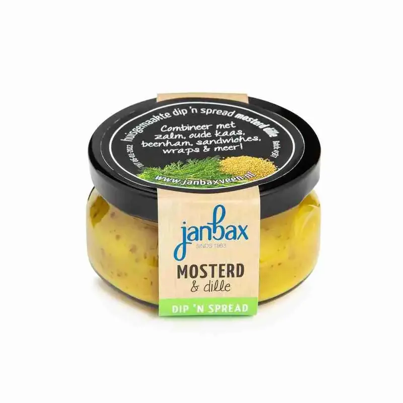Dip'n Spread Mosterd-Dille (135 gr)