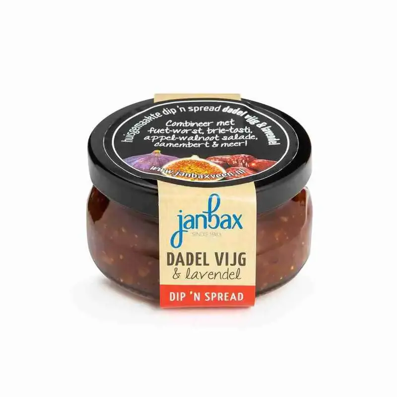 Dip'n Spread Dadel-Vijg met Lavendel (135 gr)