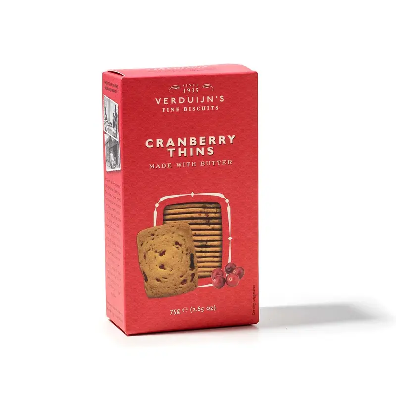 Verduijn’s Cranberry Koekjes (75 gr)