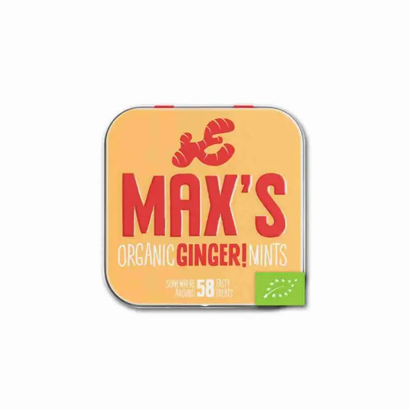 Max's Organic Mints Ginger (35 gr)
