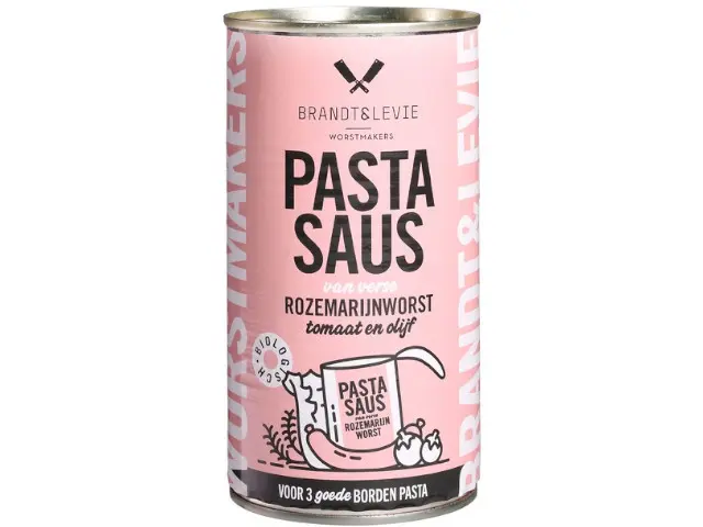 Pastasaus met verse Rozemarijnworst (500 ml)