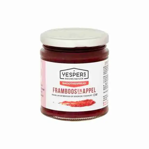 Smoothiespread Framboos & Appel (200 gr)