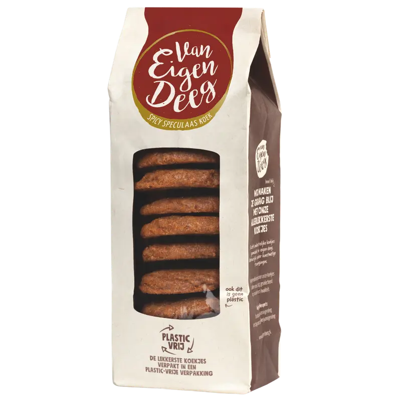 Koekje Van Eigen Deeg Vegan Spicy Speculaas (10 st)