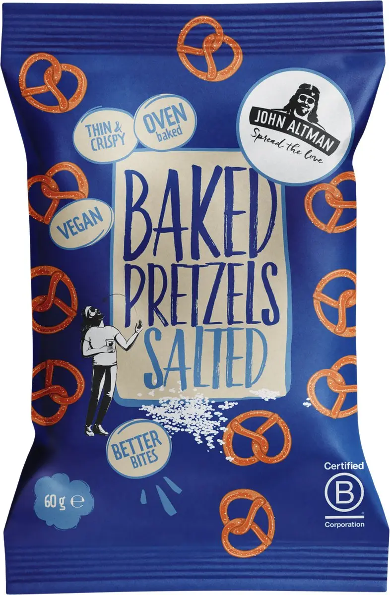 Pretzels Mini Salted (60 gr)