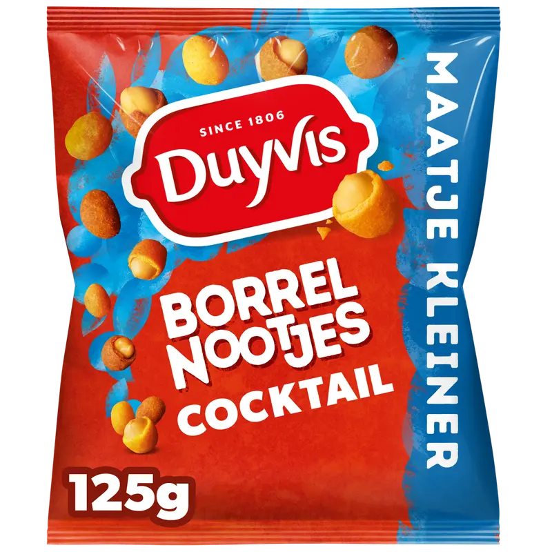 Duyvis Borrelnootjes Cocktail Midi (125 gr)