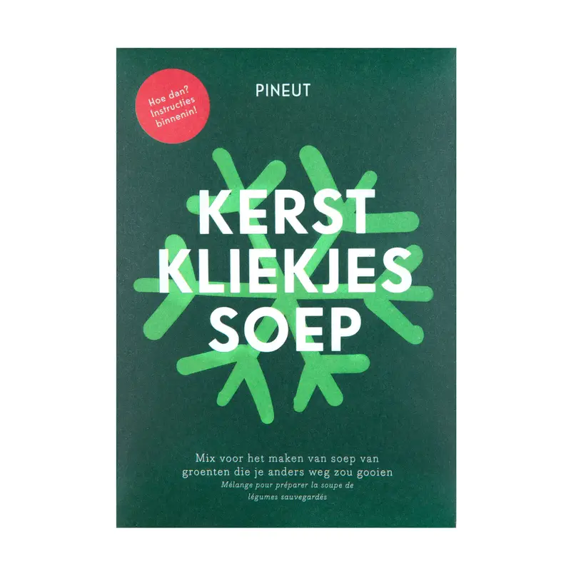 Pineut No Waste Starter Kerstkliekjessoep