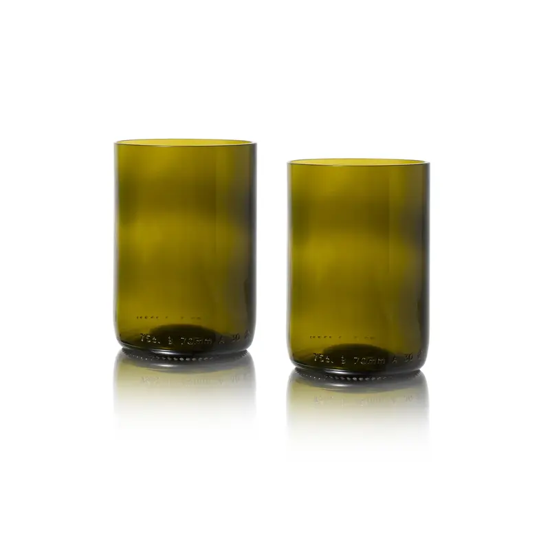 Rebottled Tumbler 2-Pack Olive (330 ml)