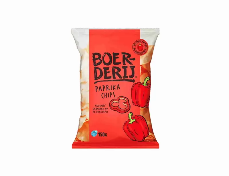 Boerderij Chips Paprika (150 gr)